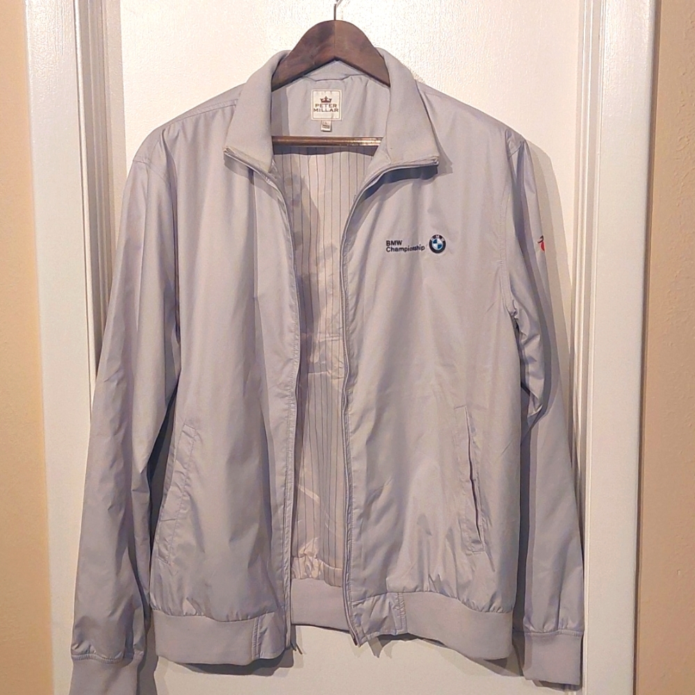 Men's BMW-Cherry Hills branded golf rain jacket